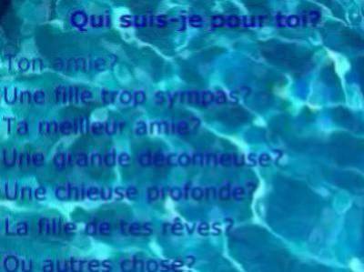 alor ke sui-je pour toi