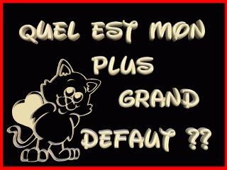 kel et mon plu grand defo