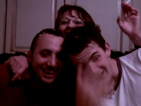 stef ,gaetan et ma mere