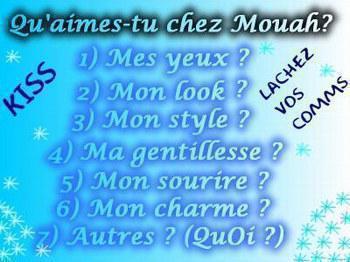 alor tm koi le plus ché moi?!