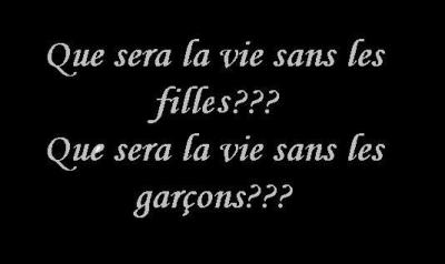 ke serai le monde san les fille et le garcon